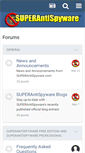 Mobile Screenshot of forums.superantispyware.com